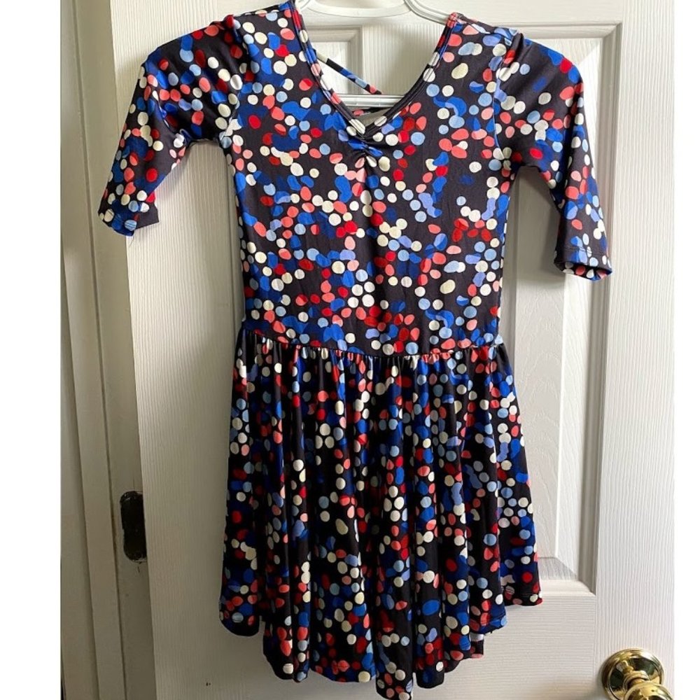 Girls Dot Dot Smile Dress 5/6